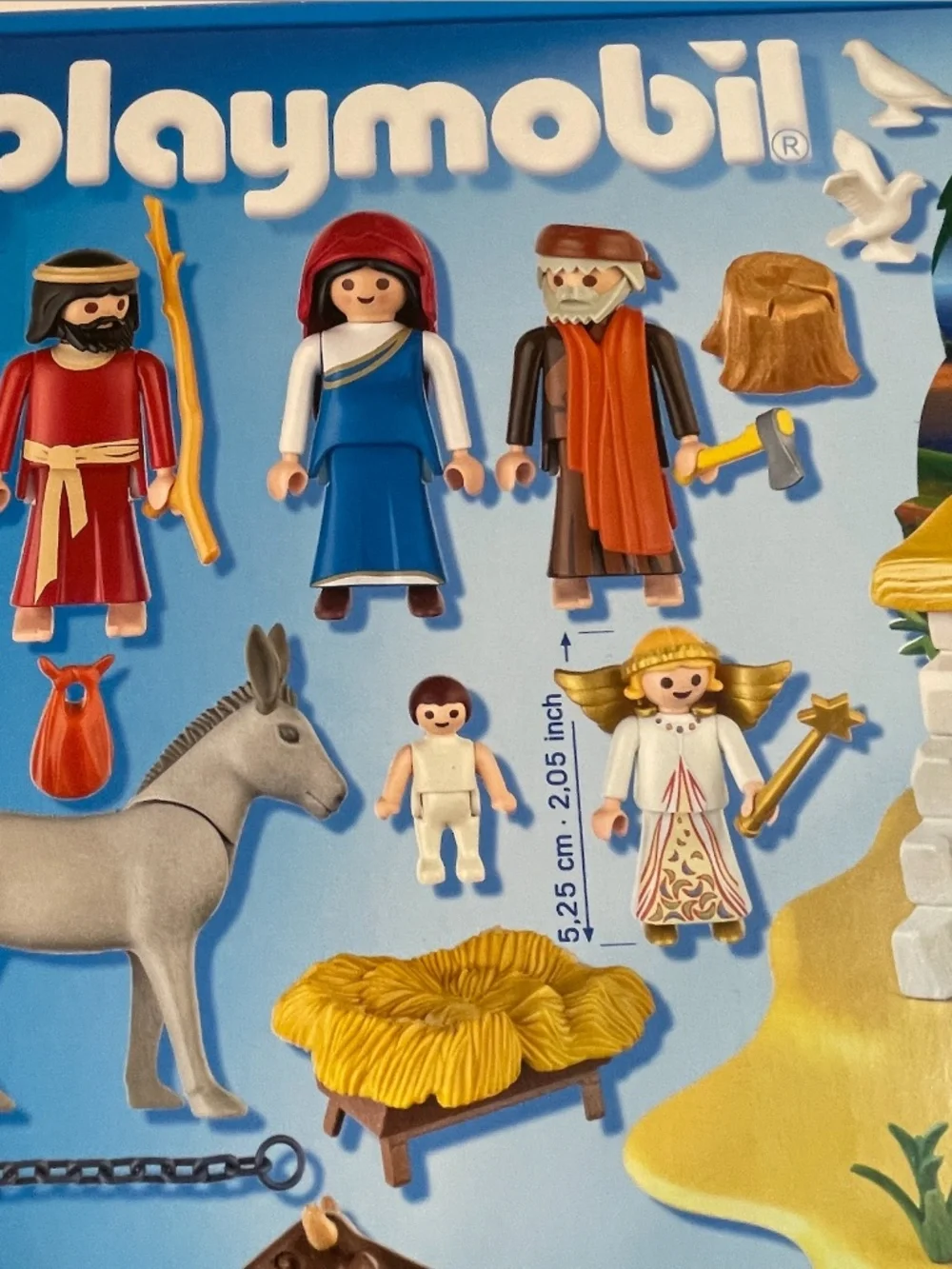 Playmobil 4884 Large Nativity Manger Set Three Wise Men Christmas Stable Figures